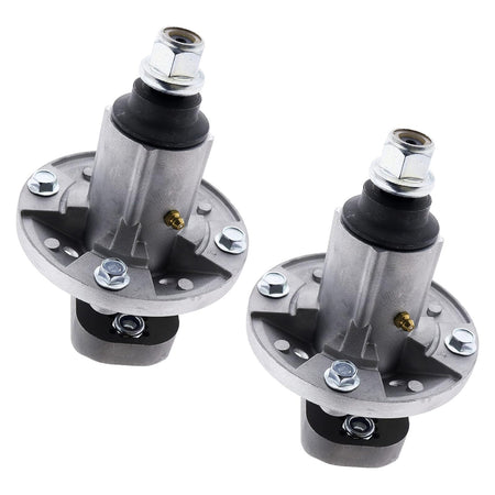 2Pcs Blade Spindle Assembly GY20050 GY20785 for John Deere L Series 100 105 107 108 110 111 118 120 130 42" 44" 46" 48" Deck Lawn Tractor - KUDUPARTS
