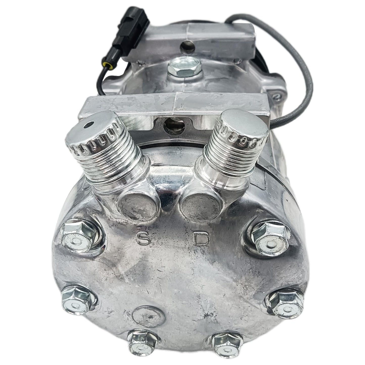 12V SD7H15 A/C Compressor 84290377 for New Holland Tractor T4.105 T4.110F T5.105 T5.115 T4.55 T4.65 T5.95 T4.85