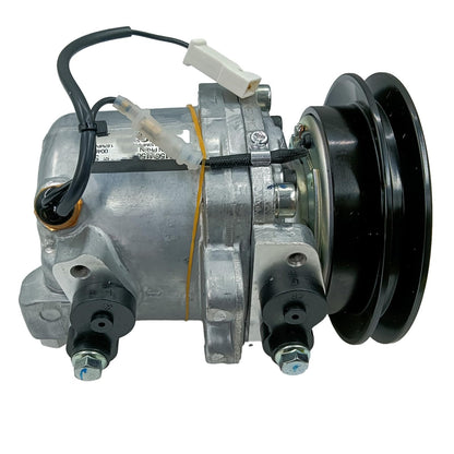 Compresseur de climatisation Denso SV06E 283-4170 pour excavatrice Caterpillar CAT 303.5E 304CCR 304DCR 305.5D 305E