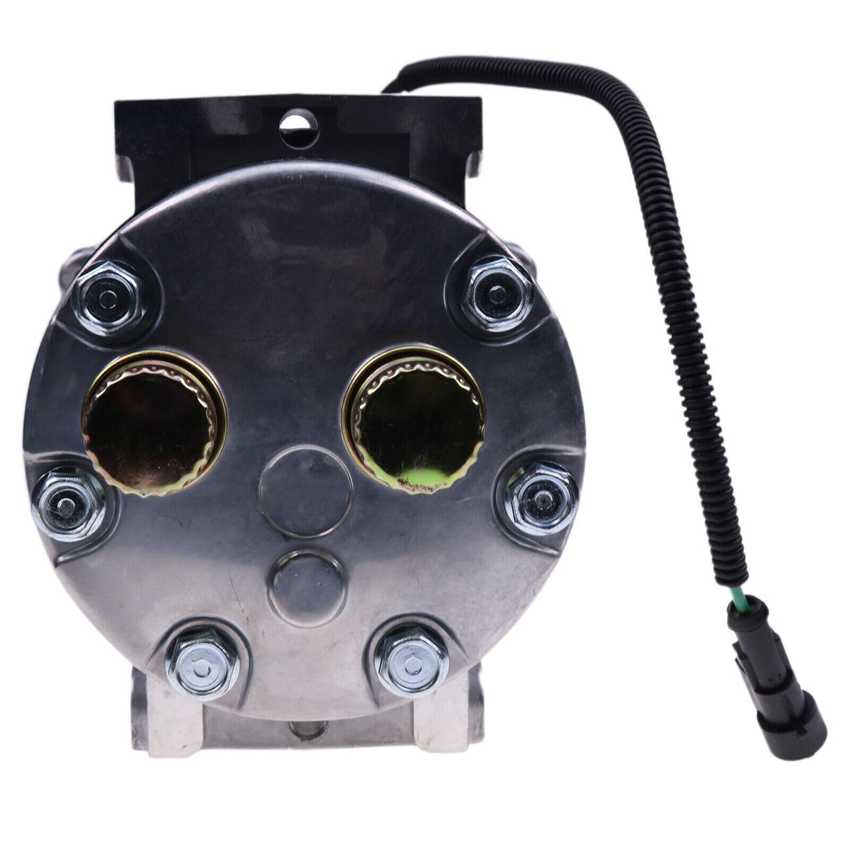 SD7H15 A/C Compressor 8500795 for CASE Wheel Loader 621E 621F 621G 721D 721E 721F 721G - KUDUPARTS
