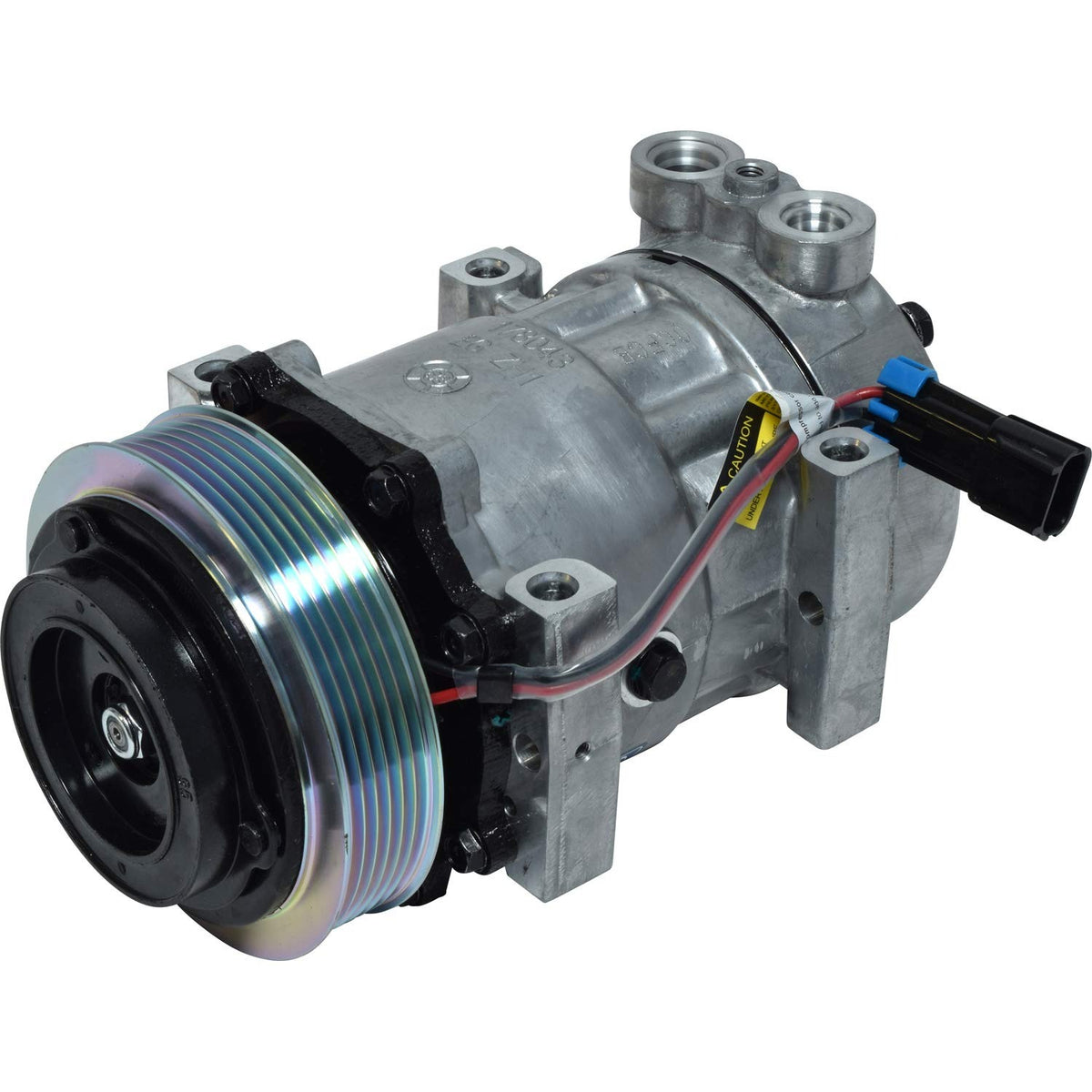 SD7H15 24V A/C Compressor 8T-8816 for Caterpillar CAT Loader 428 446 416B 446B 910E 916 936F 980C 988B 988F 992D - KUDUPARTS