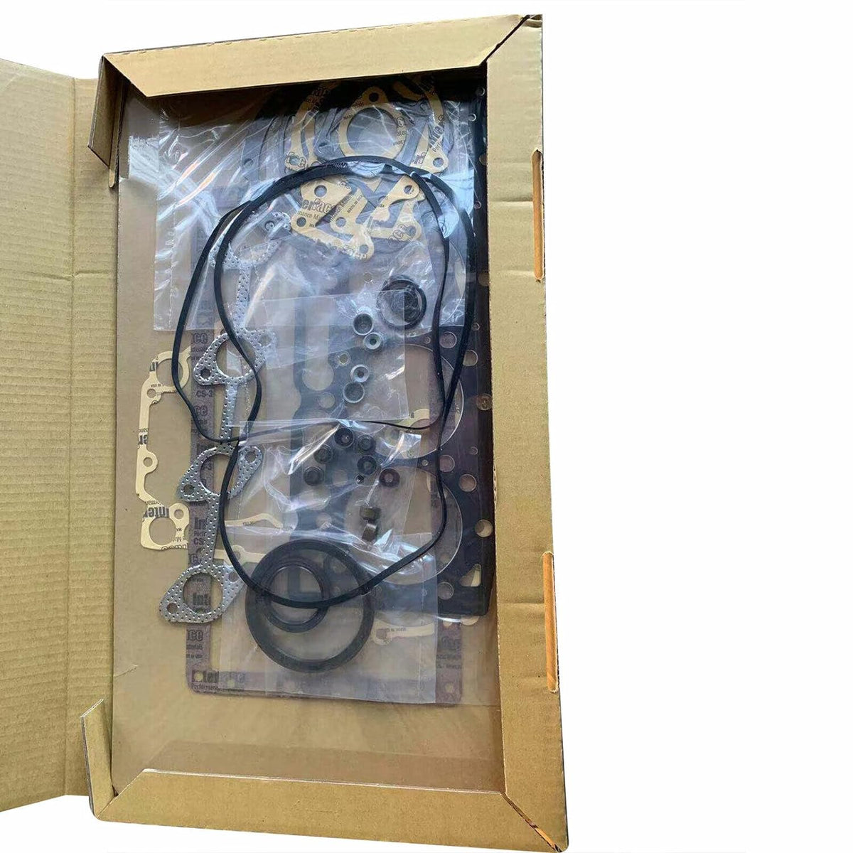 Complete Cylinder Head Assy+Full Gasket Kit Compatible with Kubota V1505T/B3200HSD - KUDUPARTS