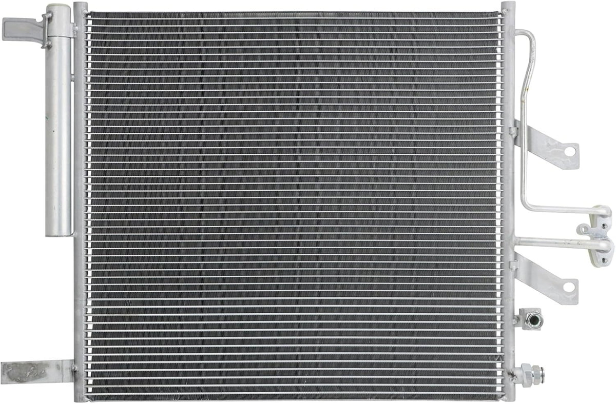 A/C Condenser And Transmission Cooler 68312697AC 68312697AD 68312697AA 68312697AB for Dodge Ram 1500 2020-2024 1500 Classic 2020-2022 - KUDUPARTS