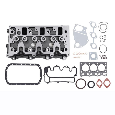 Complete Diesel Cylinder Head Valves + Full Gasket Set for Isuzu 3LD1 Engine Cylinder Head with Full Gasket Kit - KUDUPARTS