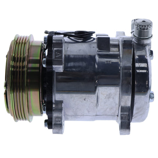 Seltec TM-15 HD A/C Compressor 87649991 for CASE Loader 420 430 435 440 445 450 465 - KUDUPARTS