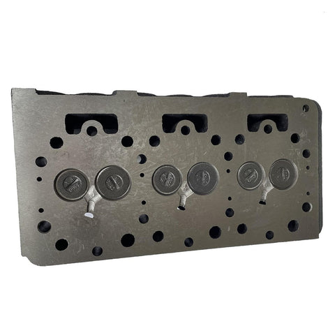 D750 Cylinder Head with Valve Compatible with Kubota D750 D750B Engine 220 320 Excavator Bobcat 453C 443 B5200 B7100 Tractor - KUDUPARTS