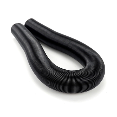 75mm 300cm Aluminum Flexible Duct Pipe for 2000W Air Heater - KUDUPARTS