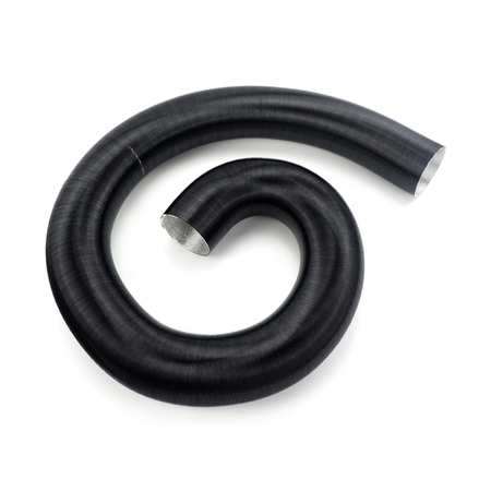 75mm 300cm Aluminum Flexible Duct Pipe for 2000W Air Heater - KUDUPARTS