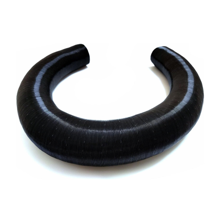 75mm 300cm Aluminum Flexible Duct Pipe for 2000W Air Heater - KUDUPARTS