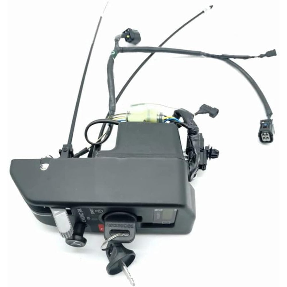 Ignition Starter Switch Control Box Assy with 2 Keys and 2 Throttle ...