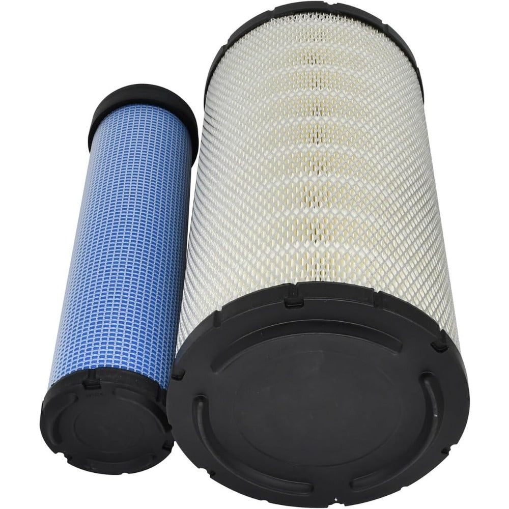 Air Filter Kit 600-185-3100 600-185-3200 for Komatsu Excavator PC200-7 PC200-8 PC228US-3 - KUDUPARTS