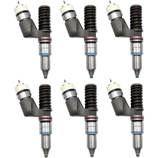 6 Pcs Fuel Injector 254-4183 for Caterpillar CAT Engine C13 C15 C18 - KUDUPARTS