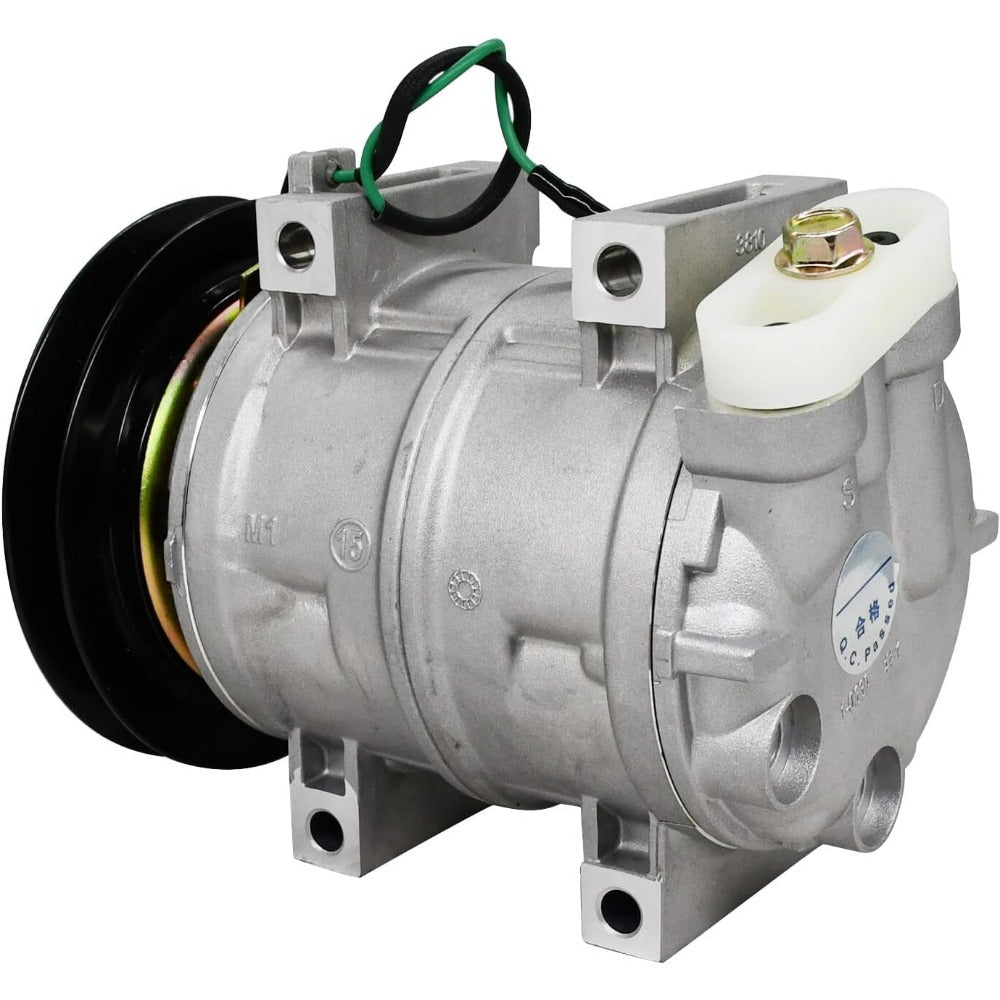 DKS15CH A/C Compressor 506011-6800 for Komatsu Excavator PC100-6 PC120 PC210 PC300 PC350 PC400 - KUDUPARTS