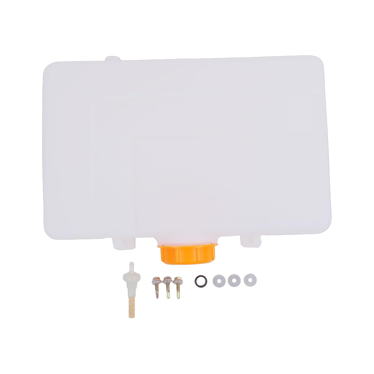 7L Plastic Gas Fuel Storage Water Tank With Screw for Car Truck Van Parking Heater - KUDUPARTS