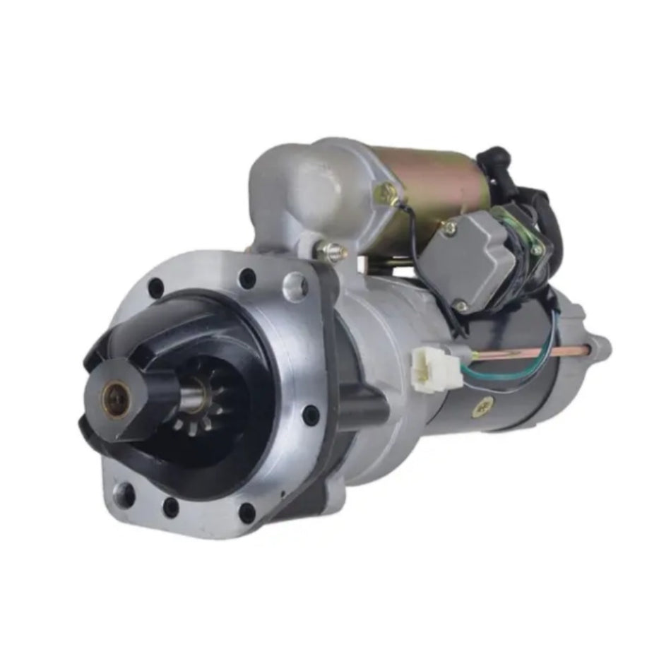 24V 12T Starter Motor 600-813-3330 for Komatsu 6D95L-1L-WR S6D95L-1B 6D95L-1L-WR 6D95L-1L WA100-1 WA100SS-1 WA100SSS-1 WR11-1 WR11SS-1 WA150-1 (Ship to US Only)