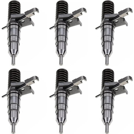6 Pcs Fuel Injector 127-8207 for Caterpillar CAT Engine 3116 Paving Compactor CS-563 CP-563 CB-434 - KUDUPARTS