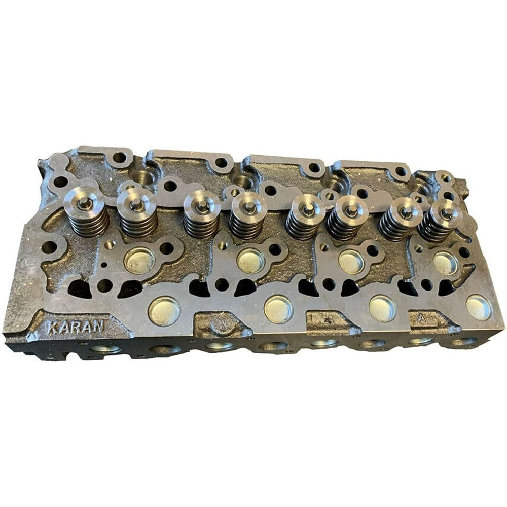 Complete Cylinder Head + Full Gasket Kit 16429-0304 164290304 Compatible with Kubota V2203 Engine Bobcat 763 773 753 7753 S175 337 331 334 B300 S185 S150 S160 5600 - KUDUPARTS