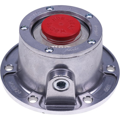 Lot de 4 enjoliveurs de moyeu Torque Steer en aluminium moulé avec bouchon de remplissage latéral 343-4024, remplacement Stemco