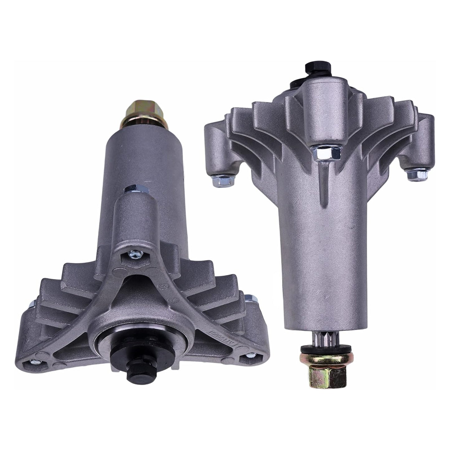 2 Pieces Spindle Mandrel Assembly 130794 532130794 539110158 for Poulan Electrolux AYP Husqvarna Jonsered Craftsman Ryobi Lawn Tractor