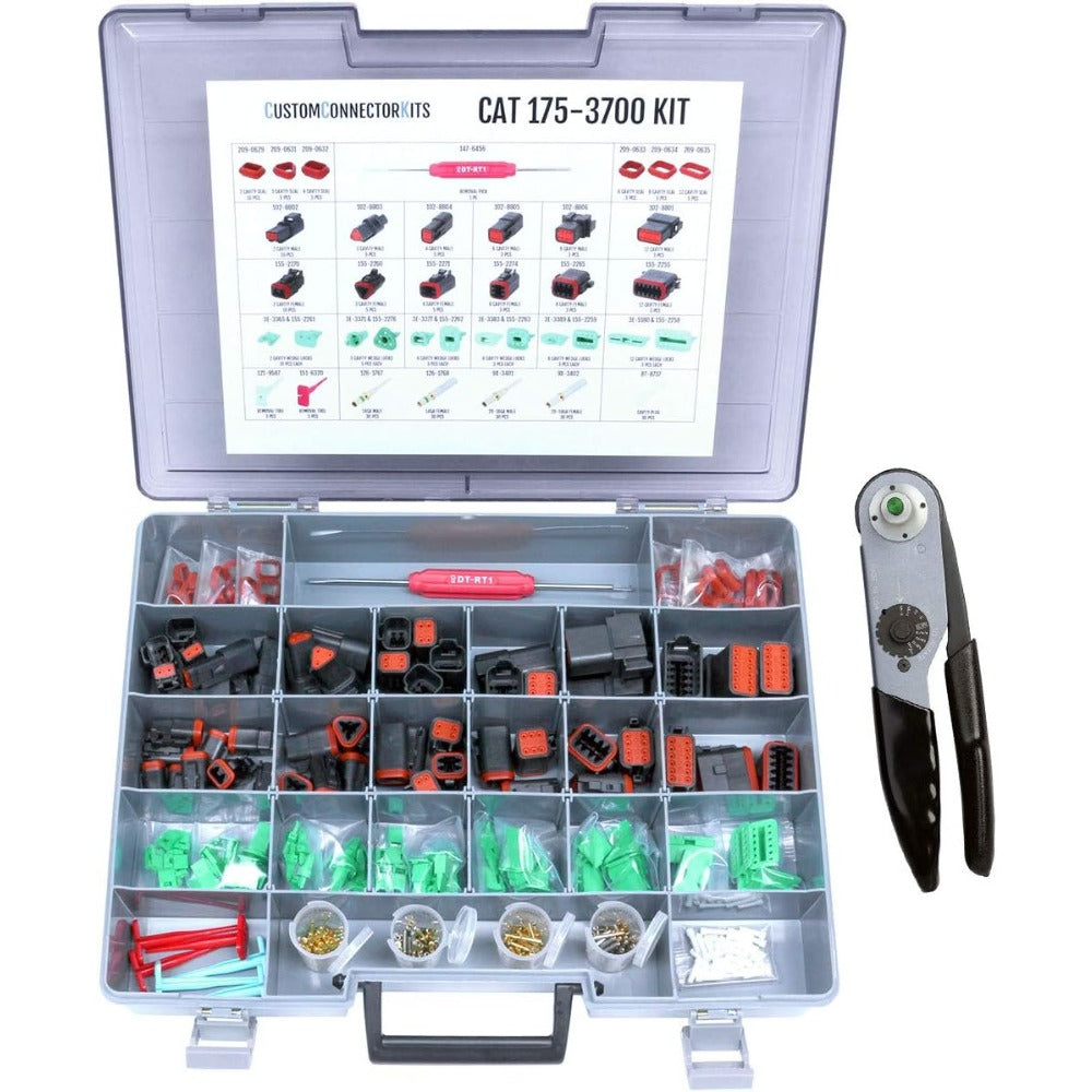 Deutsch Electrical Connector Kit 175-3700 for Caterpillar CAT