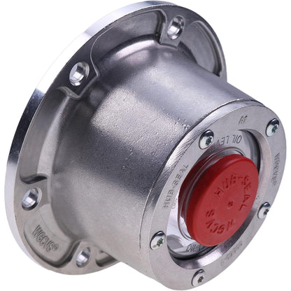 Lot de 4 enjoliveurs de moyeu Torque Steer en aluminium moulé avec bouchon de remplissage latéral 343-4024, remplacement Stemco