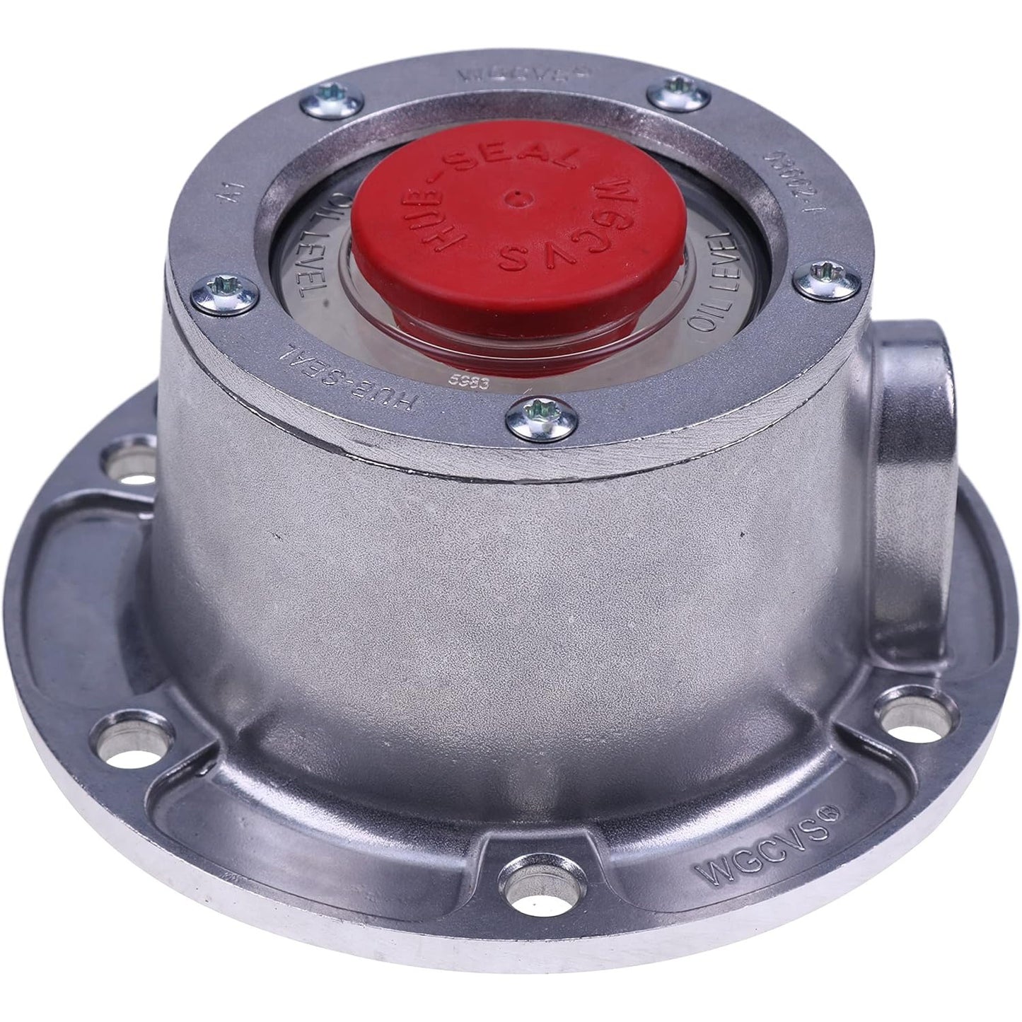 Lot de 4 enjoliveurs de moyeu Torque Steer en aluminium moulé avec bouchon de remplissage latéral 343-4024, remplacement Stemco