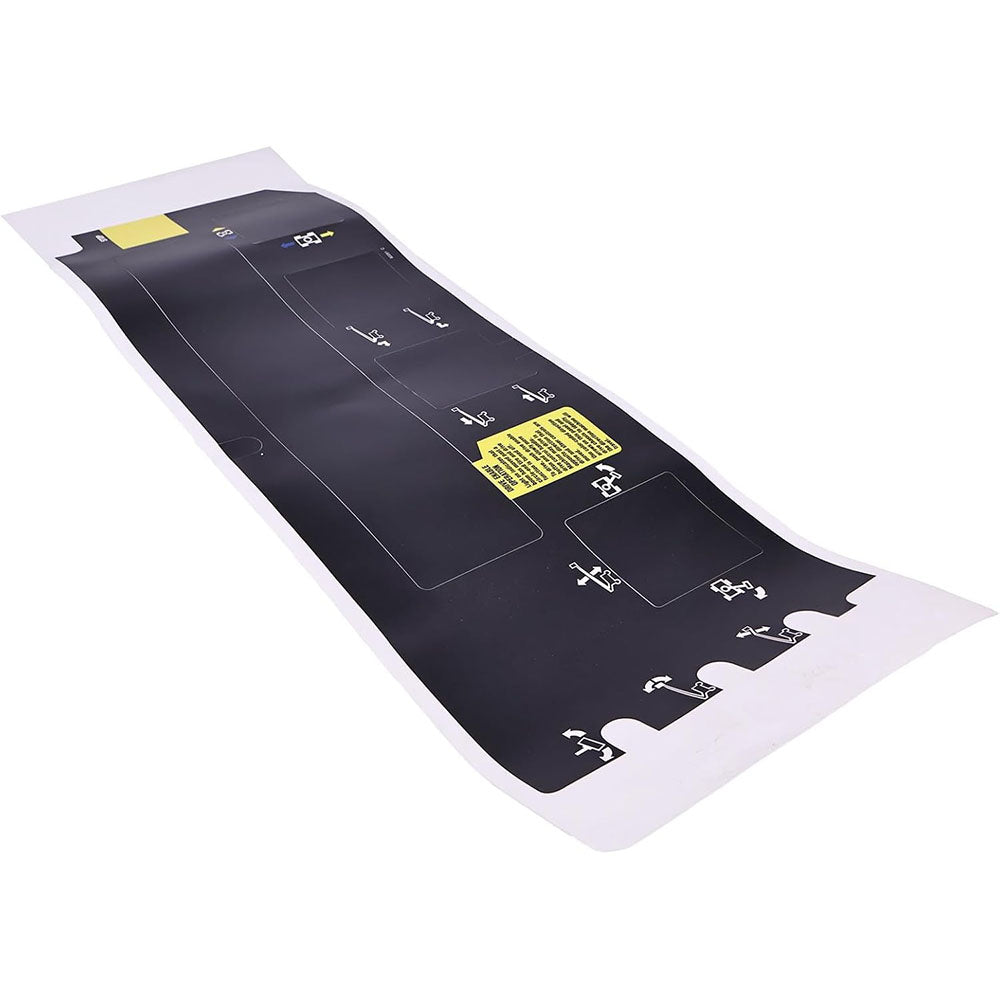 Platform Control Panel Decal 82281GT for Genie Articulated Boom Lift Z-80/60 - KUDUPARTS