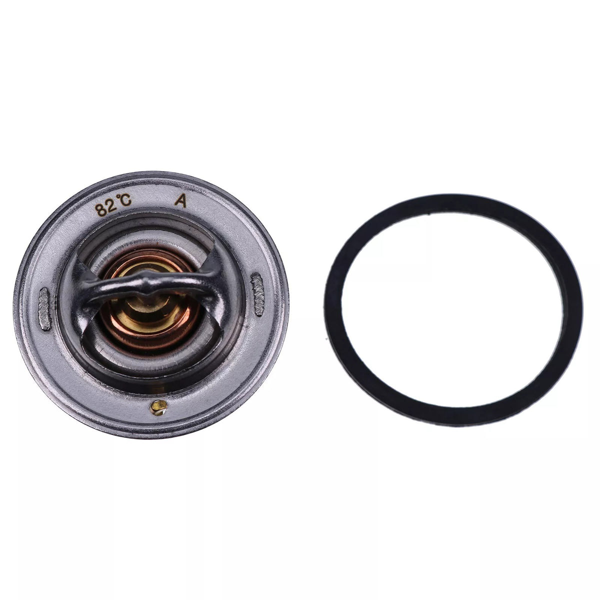 82℃ Thermostat 1C011-73010 wO-Ring for Kubota M8200 M8540HD M8560 M9000 M9540DT Ship to US - KUDUPARTS