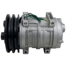24V Valeo Seltec TM21 A/C Compressor Z0018298D T643349A for John Deere Caterpillar CAT Komatsu - KUDUPARTS