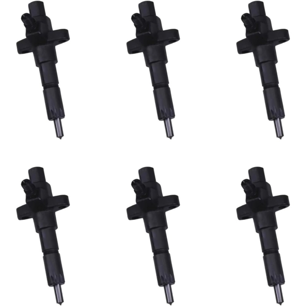 6 PCS Fuel Injector 1-15300250-2 for Isuzu Engine 6BD1 6BG1 Hitachi Excavator EX200-2 EX200-3 - KUDUPARTS