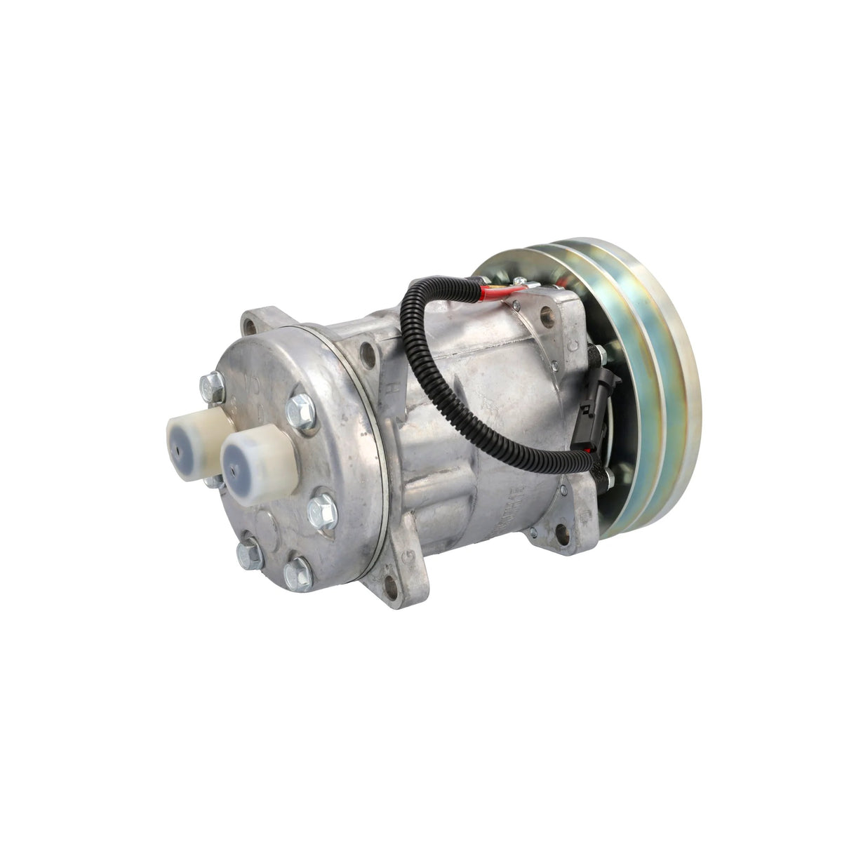 SD7H15 A/C Compressor 86993462 for CASE 2366 2377 2388 2577 2588 5088 5140 650K 750K 850K STX275 STX280 STX325 STX330 - KUDUPARTS