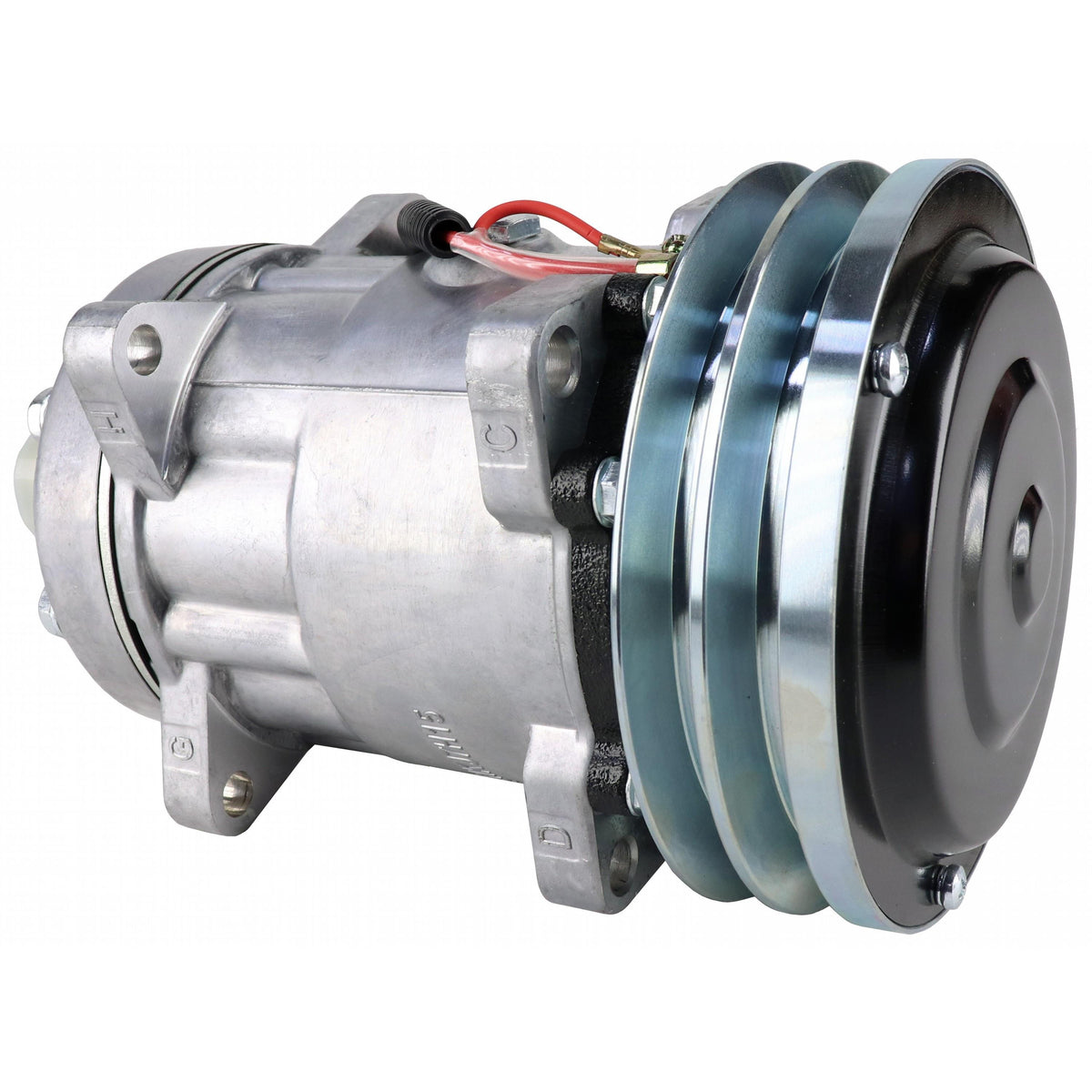 SD7H15 A/C Compressor 86993462 for CASE 2366 2377 2388 2577 2588 5088 5140 650K 750K 850K STX275 STX280 STX325 STX330 - KUDUPARTS