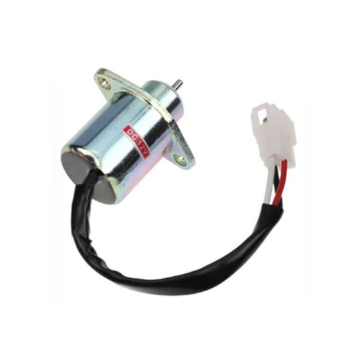 12V Fuel Shutoff Solenoid 7023161 for Kubota D905 Engine JLG Lift - KUDUPARTS