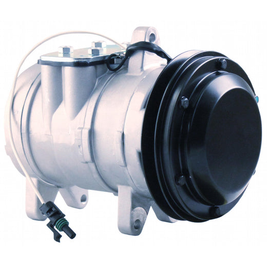 10PA15C A/C Compressor 14X-Z11-8580 for Komatsu D65PX-12U D65PX-12 D65P-12 D65EX-12U D65EX-12 D65E-12 D41E-6 D41P-6 D575A-3 D275AX-5 D65PX-12 D65EX-12 - KUDUPARTS