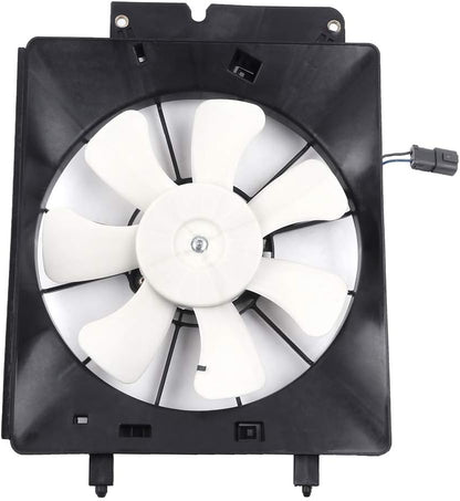 Replacement Radiator Condenser Cooling Fan Assembly for 2003-2006 Honda CR-V & Element 2.4L