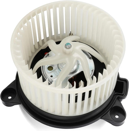 HVAC Blower Motor with Fan Cage Replacement - Compatible with 2005-2010 Dodge Dakota, 2006-2009 Mitsubishi Raider, Ram Dakota - OE Replaces 700198, 5161007AB, 334-58009-000, CH3126125