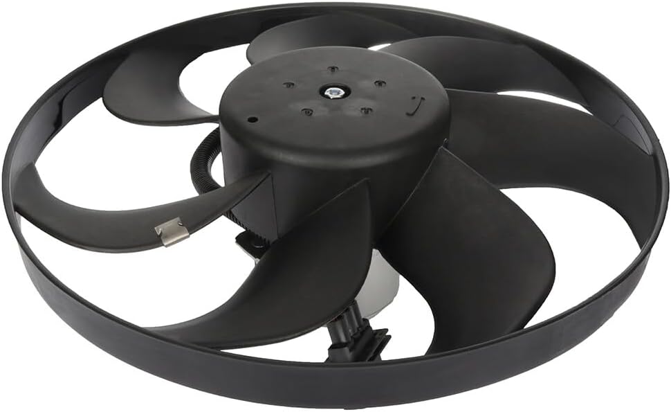 Radiator Fan fit 2000-2002 for TT 2000-2006 for TT Quattro 1999-2006 for Golf 1999-2005 for Jetta, Cooling Fan
