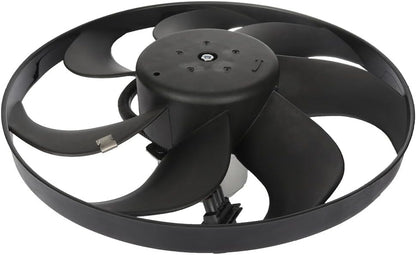 Radiator Fan fit 2000-2002 for TT 2000-2006 for TT Quattro 1999-2006 for Golf 1999-2005 for Jetta, Cooling Fan