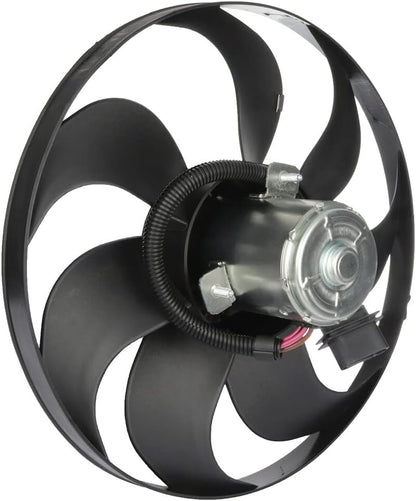 Radiator Fan fit 2000-2002 for TT 2000-2006 for TT Quattro 1999-2006 for Golf 1999-2005 for Jetta, Cooling Fan