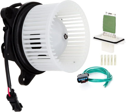 HVAC Blower Motor and Resistor Fit For 2001-2004 for Dodge Dakota Base SLT SXT Sport R/T Extended Cab Pickup 2.5L 3.7L 3.9L 5.9L, 2001-2003 for Dodge Durango Base SLT R/T Sport Utility 4.7L 5.9L