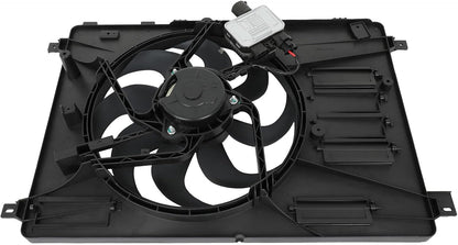 Cooling Radiator Fan Compatible with 2008-2014 Land Rover LR2