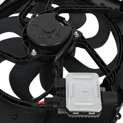 Cooling Radiator Fan Compatible with 2008-2014 Land Rover LR2