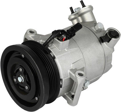 A/C Compressor with Clutch - Compatible with GMC Canyon & Chevrolet Colorado 2.5L (2015-2016)