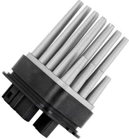 AC Blower Motor Resistor Fit for Cadillac Catera 1997-2001/2003 2004 2005 2006 2007 Saab 9-3 2003-2007 6 Pins HVAC Blower Resistor Air Conditioning Replacement RU535, 4P1533, 1580845, 90566802