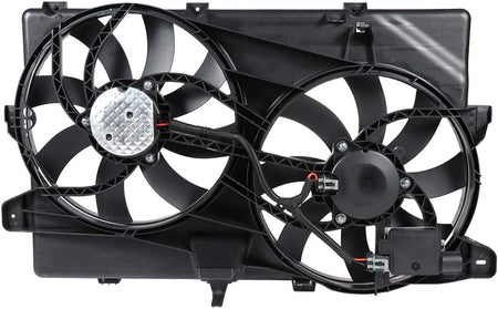 Replacement A/C Condenser Radiator Cooling Fan for 2007-2015 Ford Edge Lincoln MKX 3.5L 3.7L - KUDUPARTS