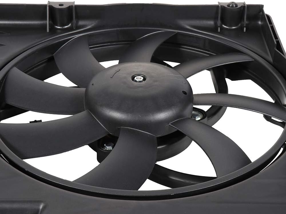 Replacement A/C Condenser Radiator Cooling Fan for 2007-2015 Ford Edge Lincoln MKX 3.5L 3.7L - KUDUPARTS