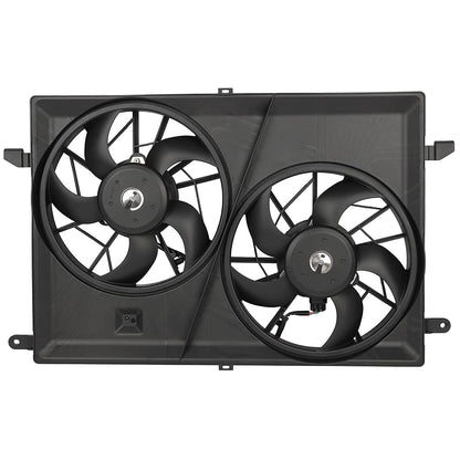 Radiator Cooling Fan Assembly Compatible with 2008-2017 for Buick Enclave/2007-2017 for GMC Acadia/2007-2010 for Saturn Outlook,Replace 621-390,621930,FA70469,1581657,CF12045,GM3115219