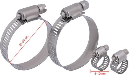 Replacement 2617 Radiator Hose Clamp (8-10mm / 30-50mm) for 2003-2006 Mitsubishi Outlander 2.4L