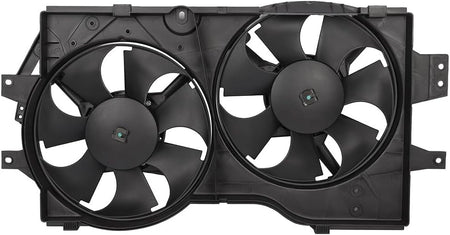 620140 Radiator Fan Compatible 2000 for Chrysler Grand Voyager 1996-2000 for Chrysler Town & Country 2000 for Chrysler Voyager, Cooling Fans - KUDUPARTS
