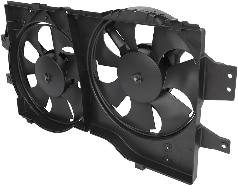 620140 Radiator Fan Compatible 2000 for Chrysler Grand Voyager 1996-2000 for Chrysler Town & Country 2000 for Chrysler Voyager, Cooling Fans